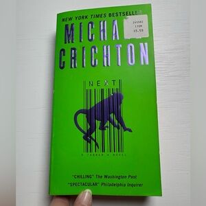 Next A Novel Softcover Book By Michael Crichton